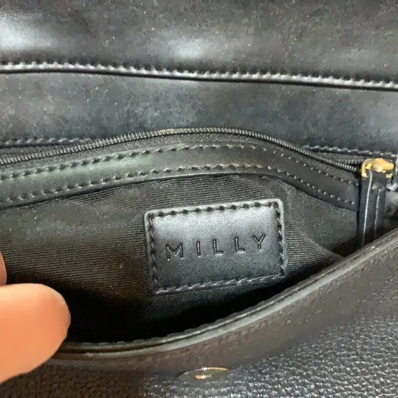 Milly Leather Crossbody Bag - Picture 3 of 7